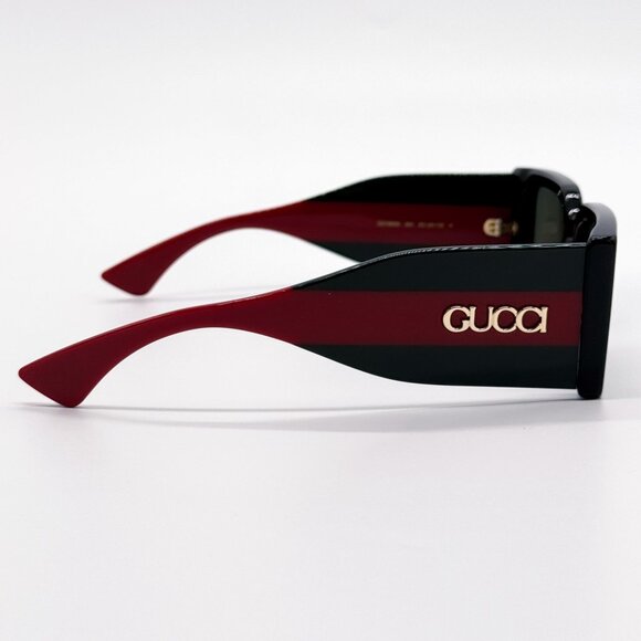 NEW GUCCI GG1860S 001 BLACK UNISEX SUNGLASSES GUCCI - Picture 8 of 11